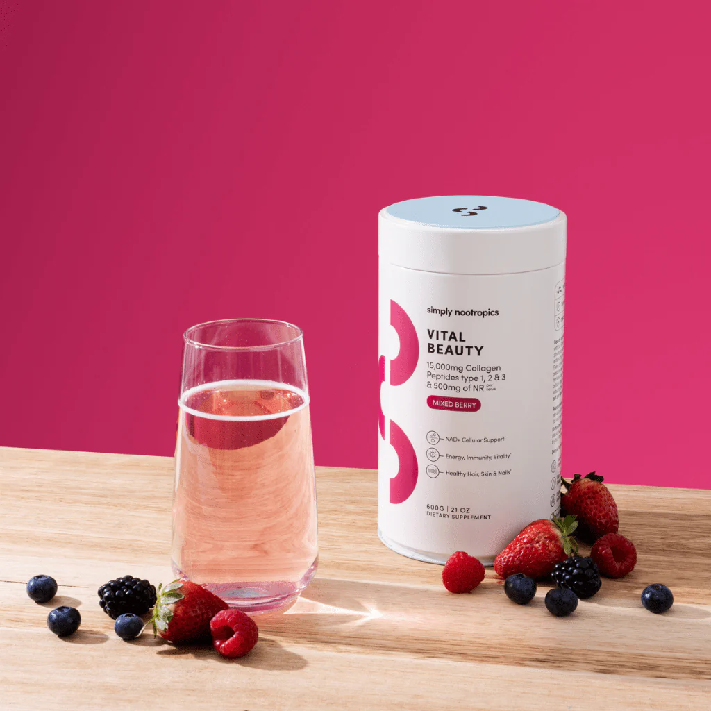Vital Beauty Collagen Powder Mixed Berry - 600g - Image 4